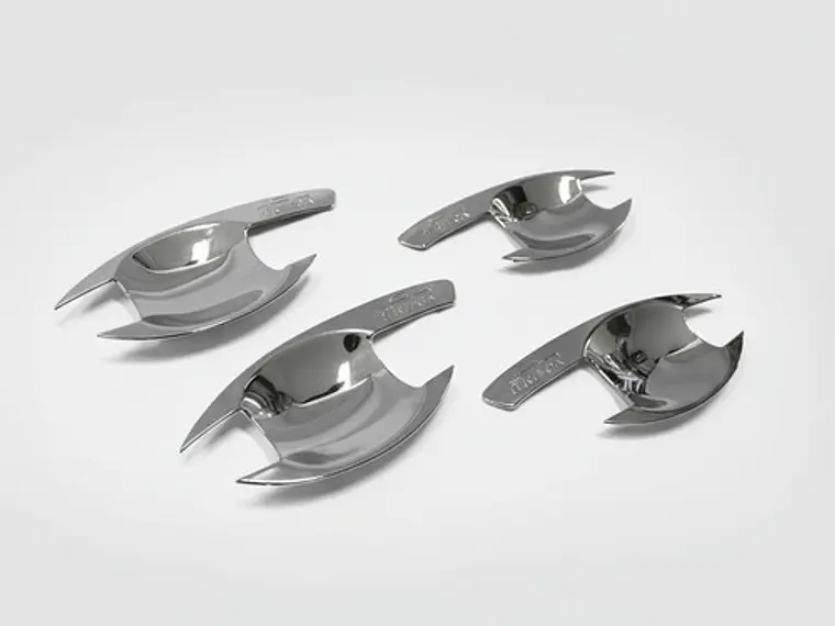 Set 4 Fondos Manillas Cromadas Mitsubishi L200 2007 - 2015  8