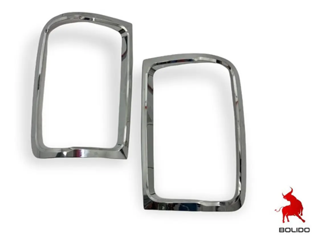 Biseles Cromados Focos Traseros Wolkswagen Amarok 2010-18 1