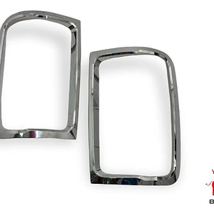 Biseles Cromados Focos Traseros Wolkswagen Amarok 2010-18