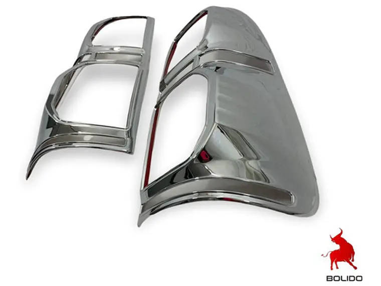 Biseles Cromados  Focos Trasero Toyota Hilux Vigo 2012-16 2