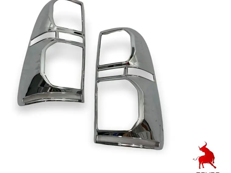 Biseles Cromados  Focos Trasero Toyota Hilux Vigo 2012-16 3