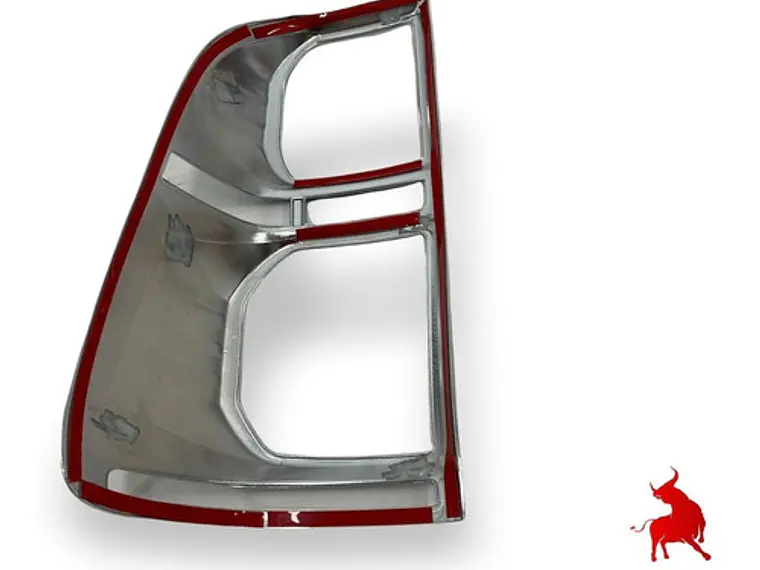 Biseles Cromados  Focos Trasero Toyota Hilux Vigo 2012-16 4