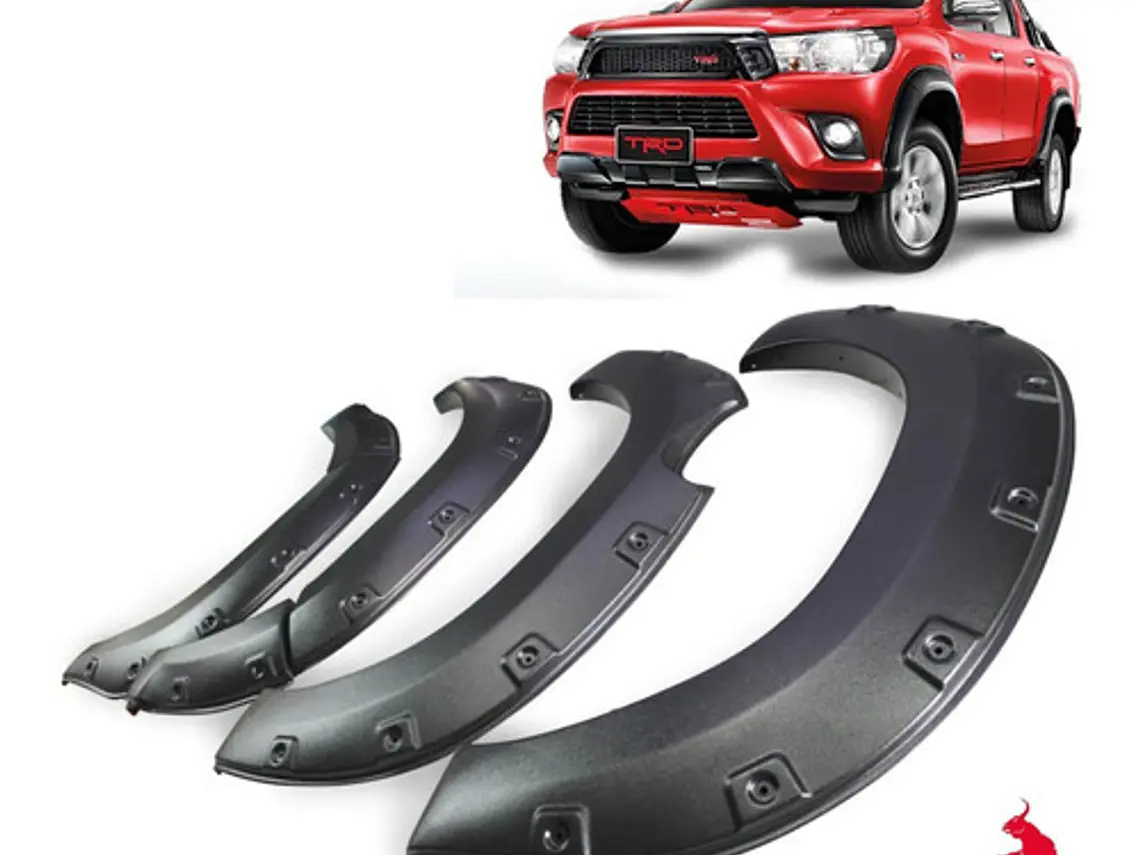 Fangueras Extension Tapabarro Militares Toyota Hilux 2016+ 1