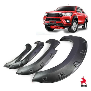 Fangueras Extension Tapabarro Militares Toyota Hilux 2016+