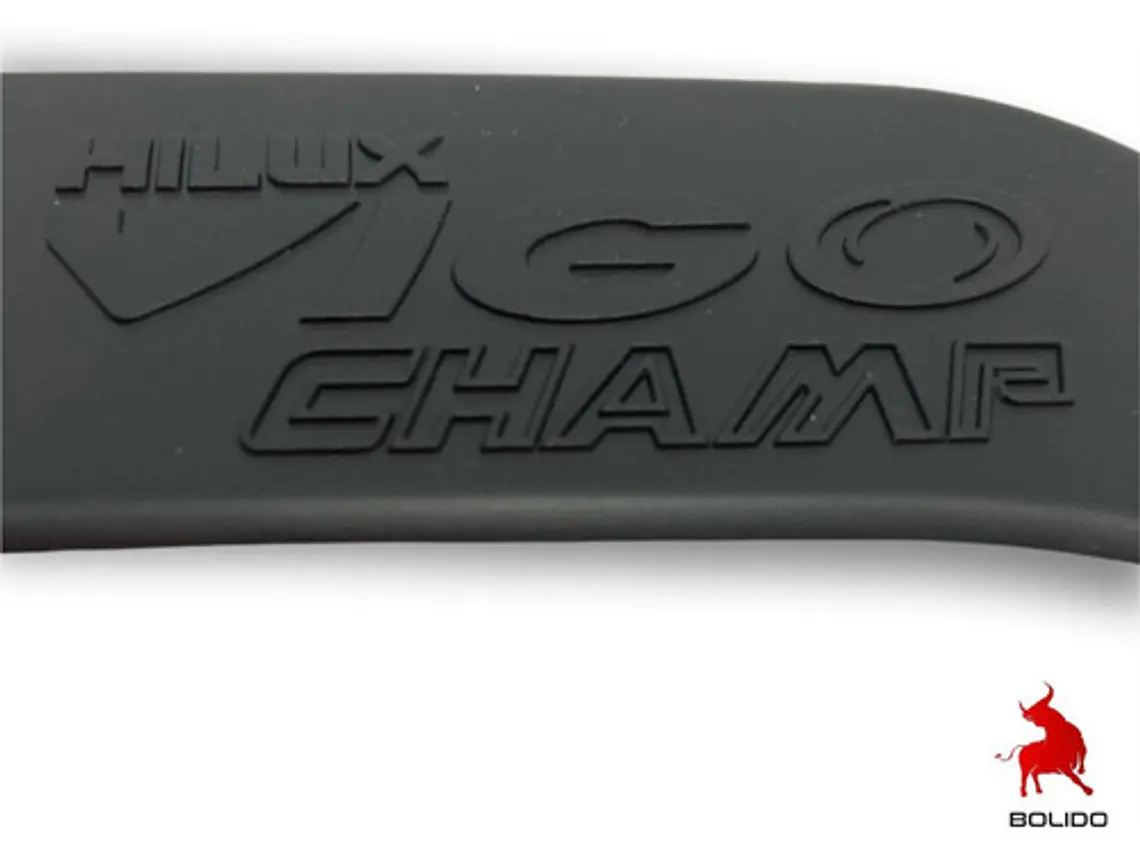 Set 4 Fondo Manillas Negras  Toyota Hilux Vigo 2012 - 2016 2