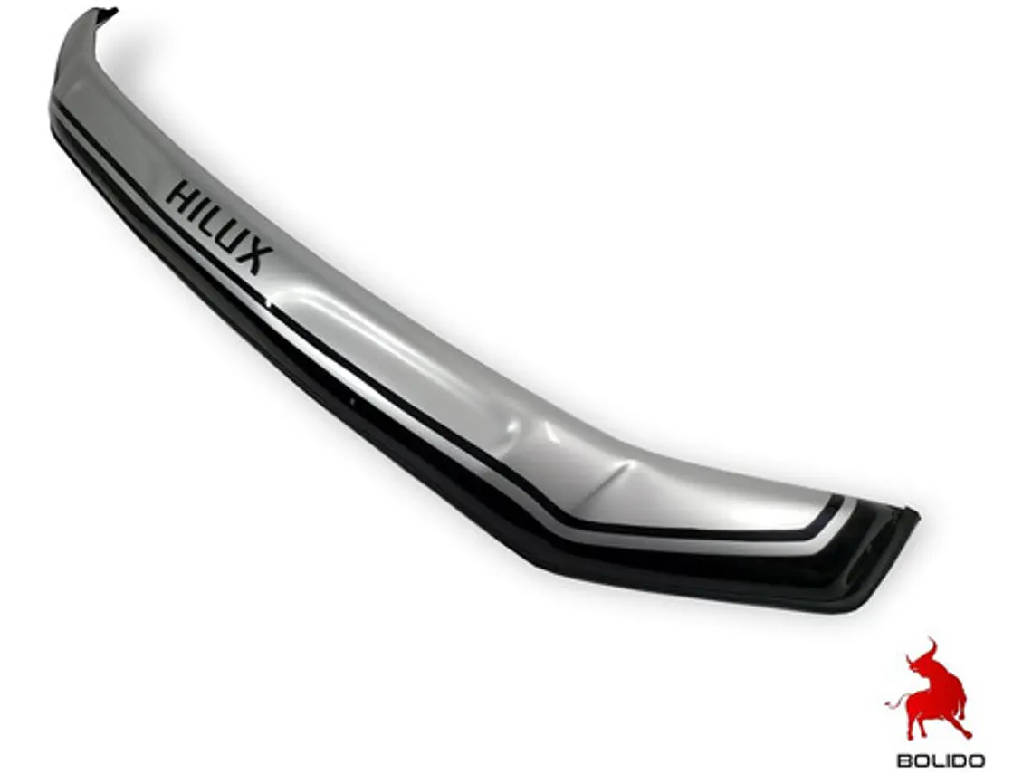 Deflector De Capot Bicolor Con Logo  Toyota Hilux  2006-2011 1