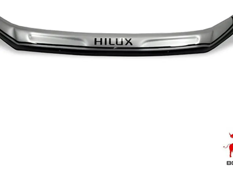 Deflector De Capot Bicolor Con Logo  Toyota Hilux  2006-2011 2