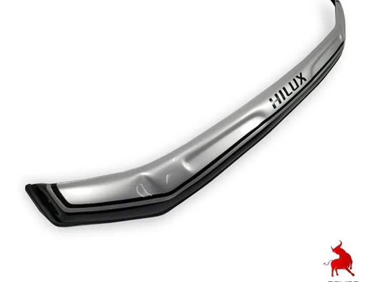 Deflector De Capot Bicolor Con Logo  Toyota Hilux  2006-2011 4