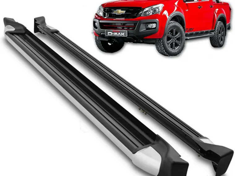 Pisaderas Aluminio Tipo Original Chevrolet Dmax  2015 - 2022 1