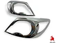 Biseles Cromados Focos Delanteros Toyota Hilux Kun 2006-11 - Miniatura 2