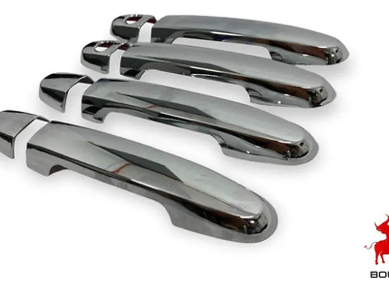 Set 4 Cubre Manillas Cromadas Toyota Hilux Vigo 2012 - 2016  2