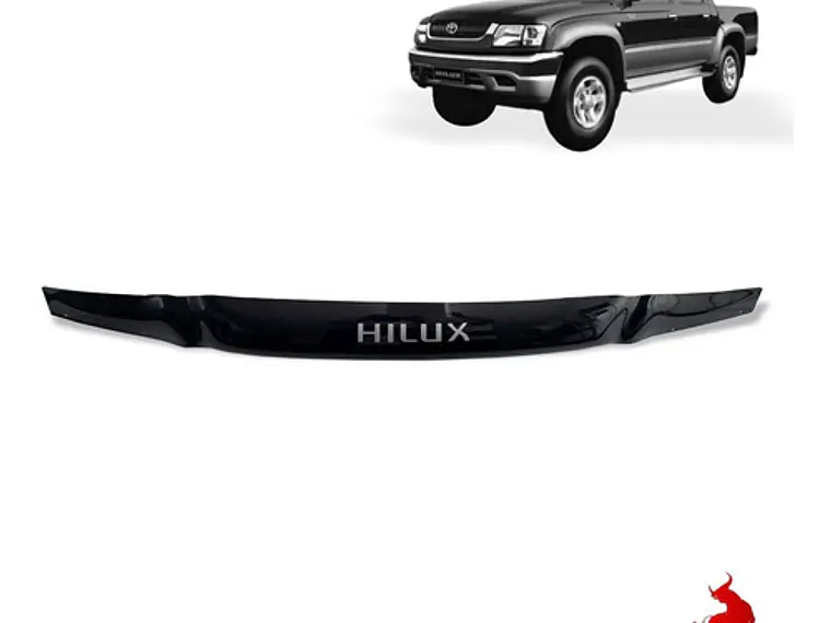 Deflector De Capot Negro Toyota Hilux 2002- 2005 1