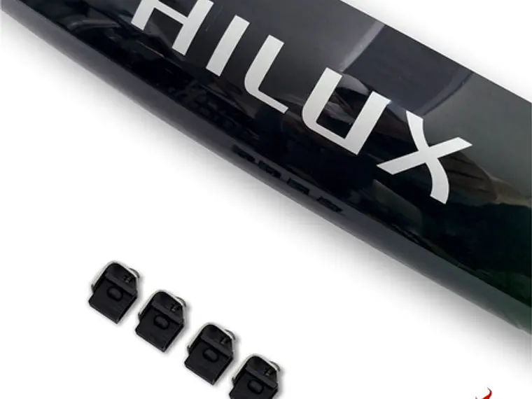 Deflector De Capot Negro Toyota Hilux 2002- 2005 4