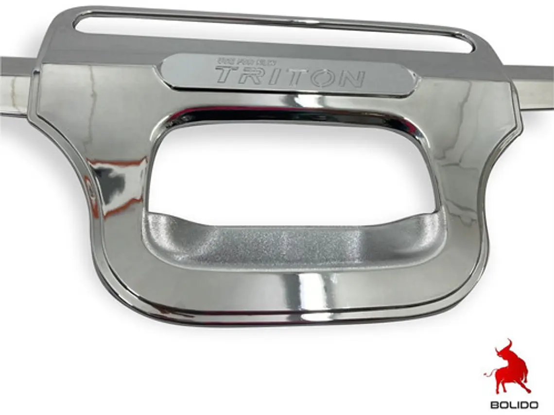 Bisel Cromado Manilla Portalon Mitsubishi L200 2016-19  2