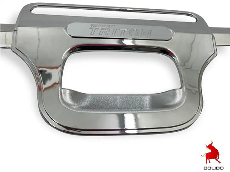 Bisel Cromado Manilla Portalon Mitsubishi L200 2016-19  2