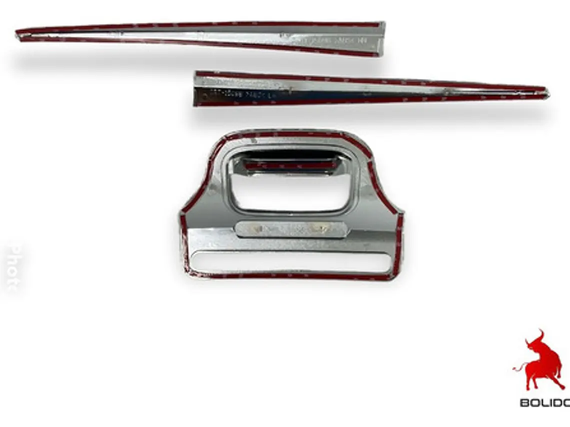 Bisel Cromado Manilla Portalon Mitsubishi L200 2016-19  4