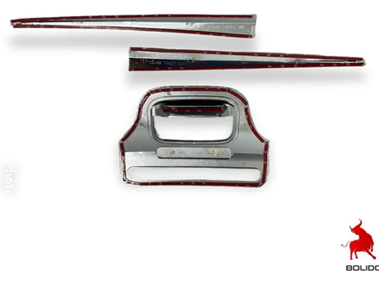 Bisel Cromado Manilla Portalon Mitsubishi L200 2016-19  4