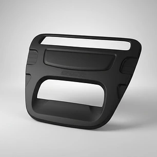Bisel Negro Portalón Toyota Hilux Vigo 12-16 Envío Gratis