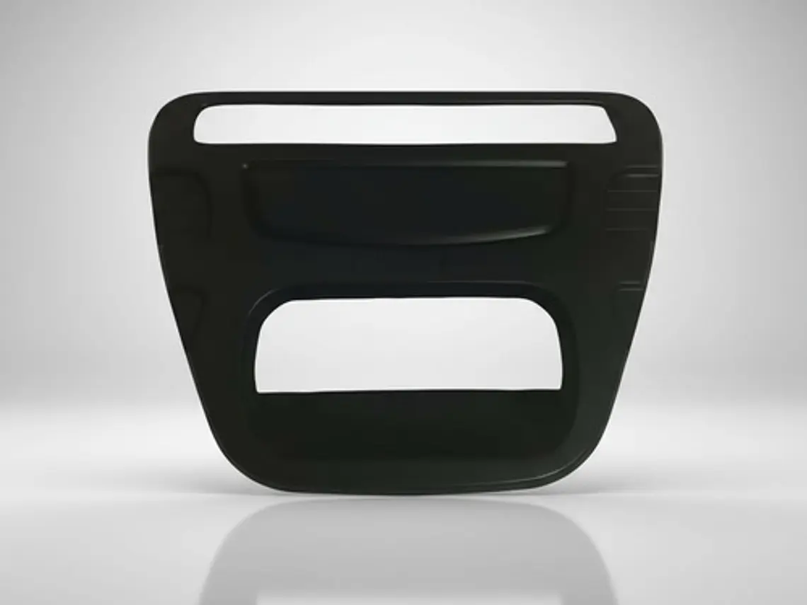 Bisel Negro Portalón Toyota Hilux Vigo 12-16 Envío Gratis 5