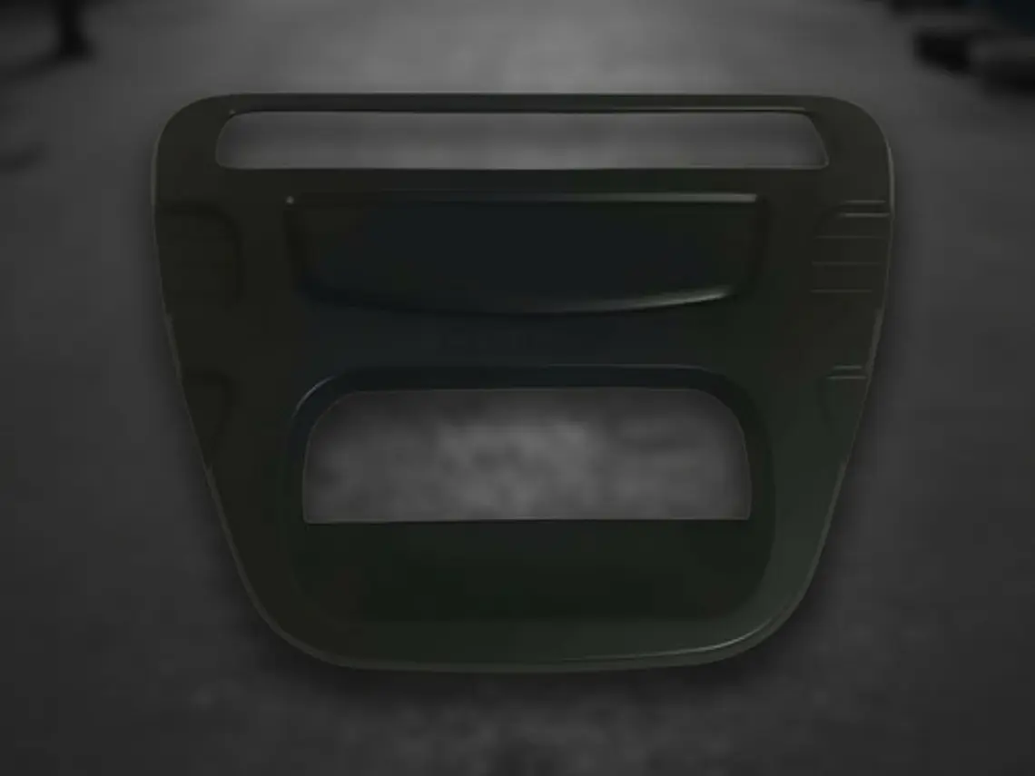 Bisel Negro Portalón Toyota Hilux Vigo 12-16 Envío Gratis 12