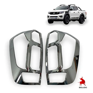 Biseles Cromados Focos Traseros Nissan Np300 2016-2020