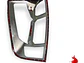 Biseles Cromados Focos Traseros Nissan Np300 2016-2020 - Miniatura 4