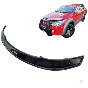 Deflector De Capot Mitsubishi New L200 Negro 2016 -2018