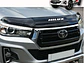 Deflector Capot Negro Con Logo Toyota Hilux Rocco  2020-2022 - Miniatura 5