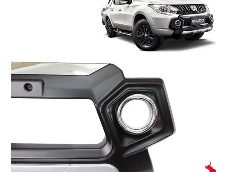 Defensa Bumper Parachoque Original Mitsubishi L200 2016-2019 3
