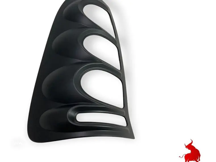 Biseles Negros Focos Traseros Toyota Hilux  2006-2011 3