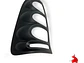 Biseles Negros Focos Traseros Toyota Hilux  2006-2011 - Miniatura 3