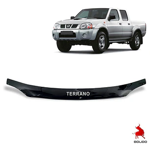 Deflector De Capot Negro Con Logo Nissan Terrano 2007 - 2014