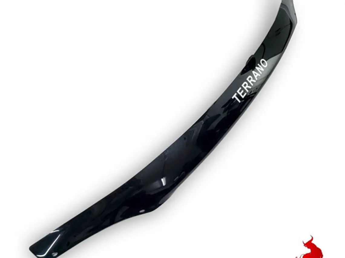 Deflector De Capot Negro Con Logo Nissan Terrano 2007 - 2014 5