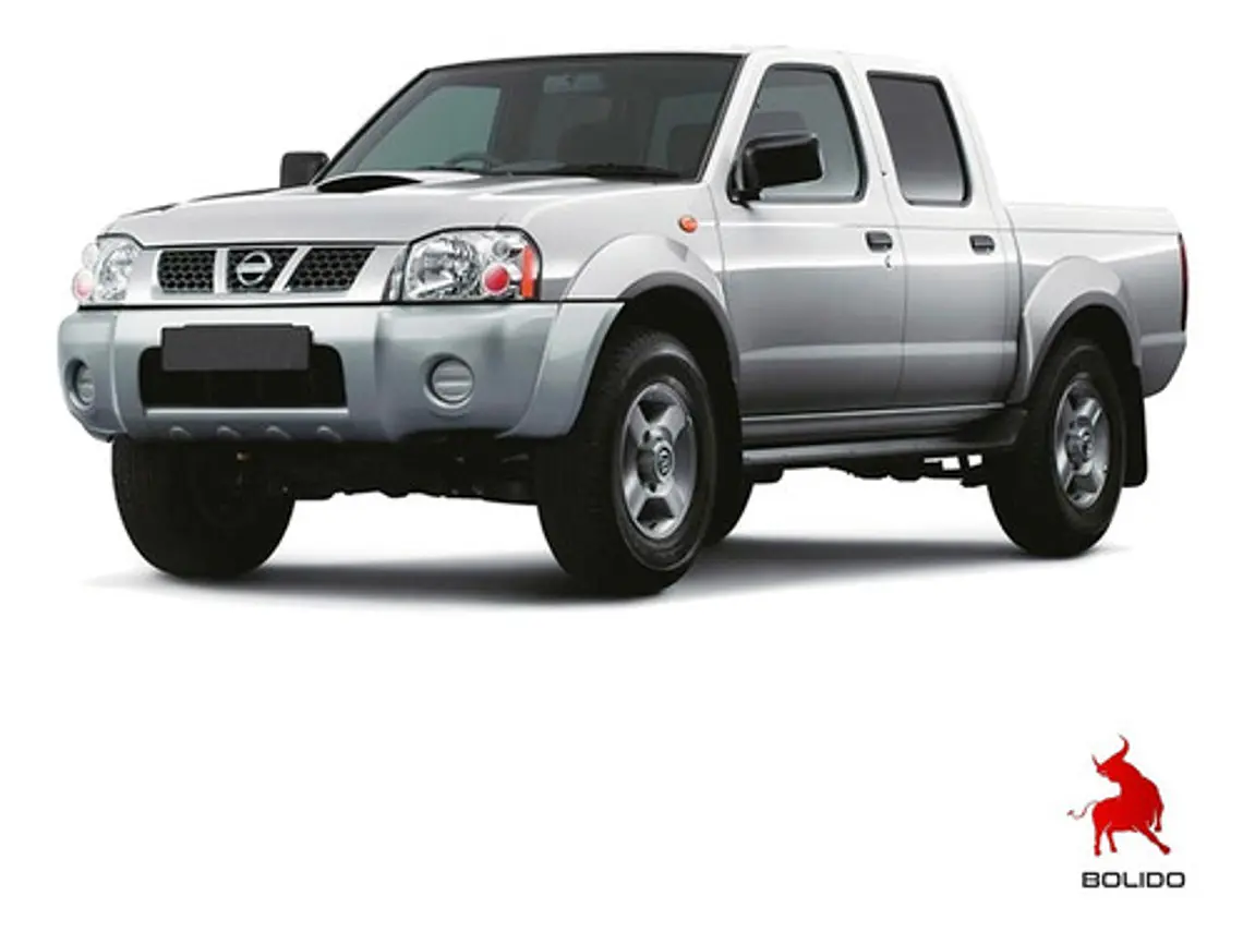 Deflector De Capot Negro Con Logo Nissan Terrano 2007 - 2014 6