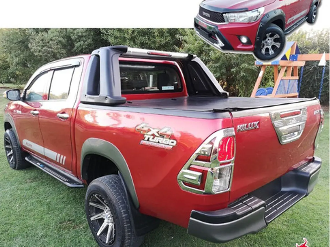 Barra Antivuelco Acero Y Plastico Toyota Hilux Revo 2016 + 8