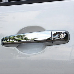 Kit 4 Cubre Manillas Cromados Mitsubishi L200 2007 - 2015 
