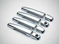Kit 4 Cubre Manillas Cromados Mitsubishi L200 2007 - 2015  - Miniatura 10
