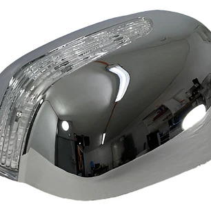 Cubre Espejos Luz Led Cromados Toyota Hilux Vigo 2012-16