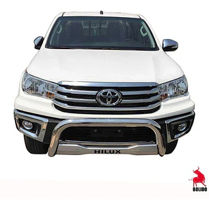 Defensa Frontal Acero Inoxidable Toyota Hilux Revo 2016-2022