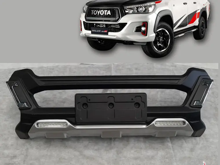 Defensa Led Bumper Parachoque Toyota Hilux Rocco 2019 -2022 3