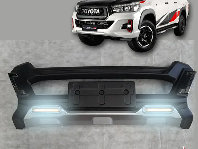 Defensa Led Bumper Parachoque Toyota Hilux Rocco 2019 -2022 4
