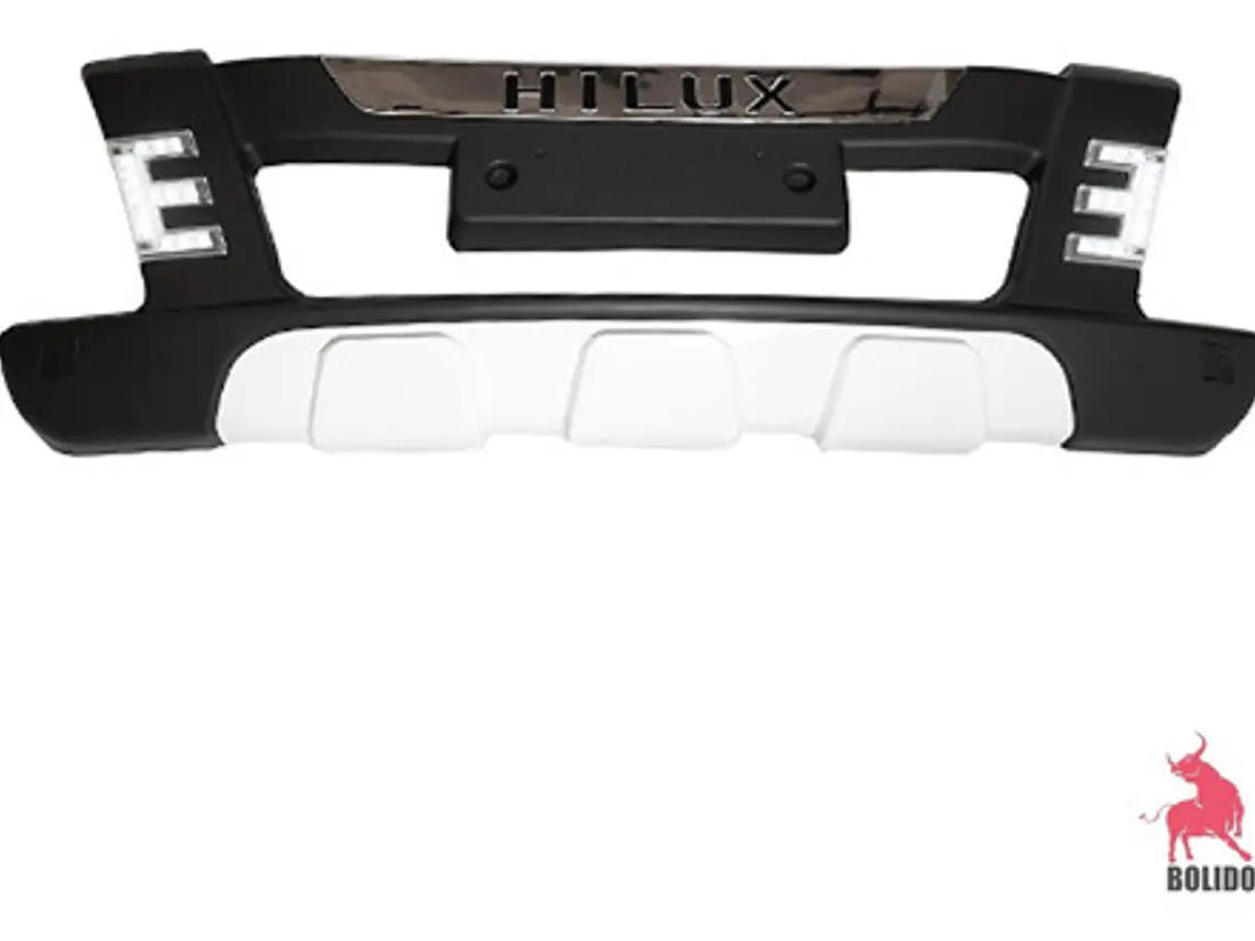 Defensa Bumper Extension Parachoque Led Toyota Hilux Vigo 4