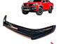 Deflector Capot Negro Con Logo Chevrolet Dmax  2015 - 2018 - Miniatura 1