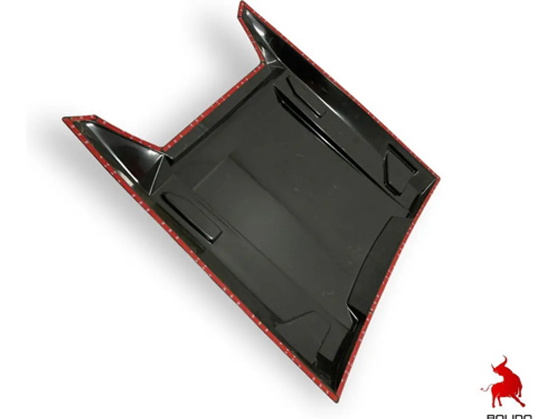 Moldura Cubre Capot Negra Nissan Np300 2016-20 4