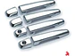Set Bisel Cubre Manillas Cromadas Mitsubishi New L200 2016 + - Miniatura 2