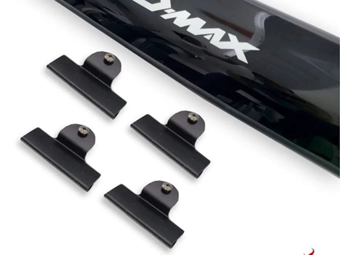Deflector Capot Negro Con Logo Chevrolet Dmax  2005-2009 2