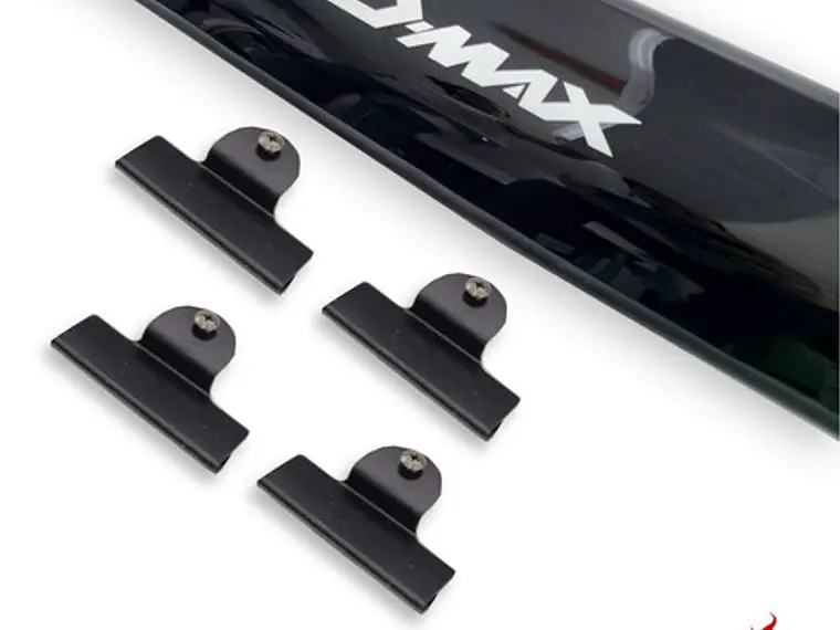 Deflector Capot Negro Con Logo Chevrolet Dmax  2005-2009 2
