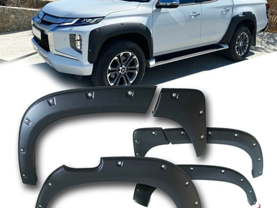 Extensiones Tapabarro Militar  Mitsubishi New L200 1
