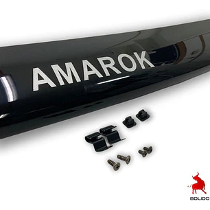 Deflector Capot Negro Logo Volkswagen Amarok 2009 - 2018