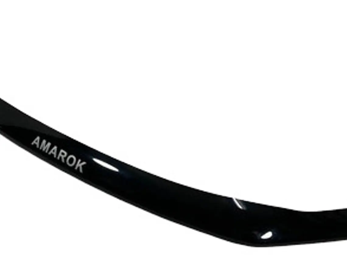 Deflector Capot Negro Logo Volkswagen Amarok 2009 - 2018 2